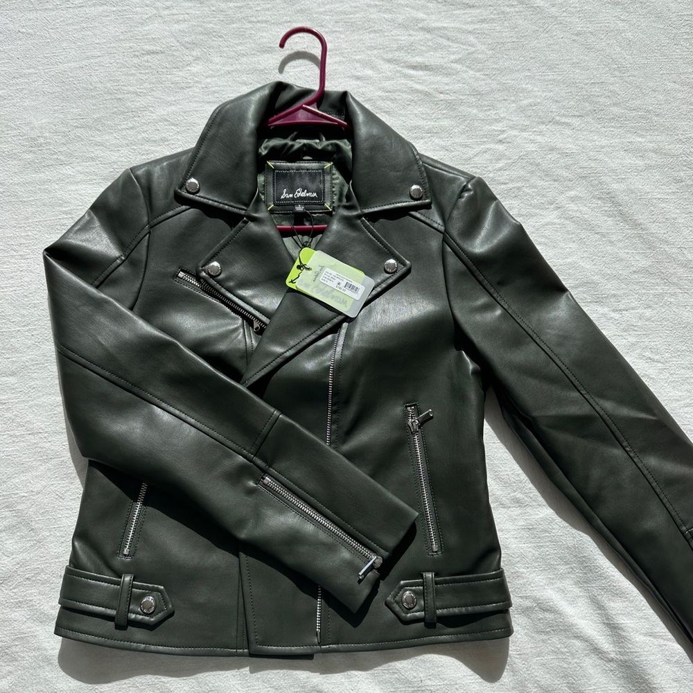 Sam Edelman leather biker style jacket